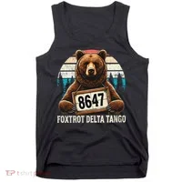8647 Foxtrot Delta Tango Gift Tank Top thumb 0