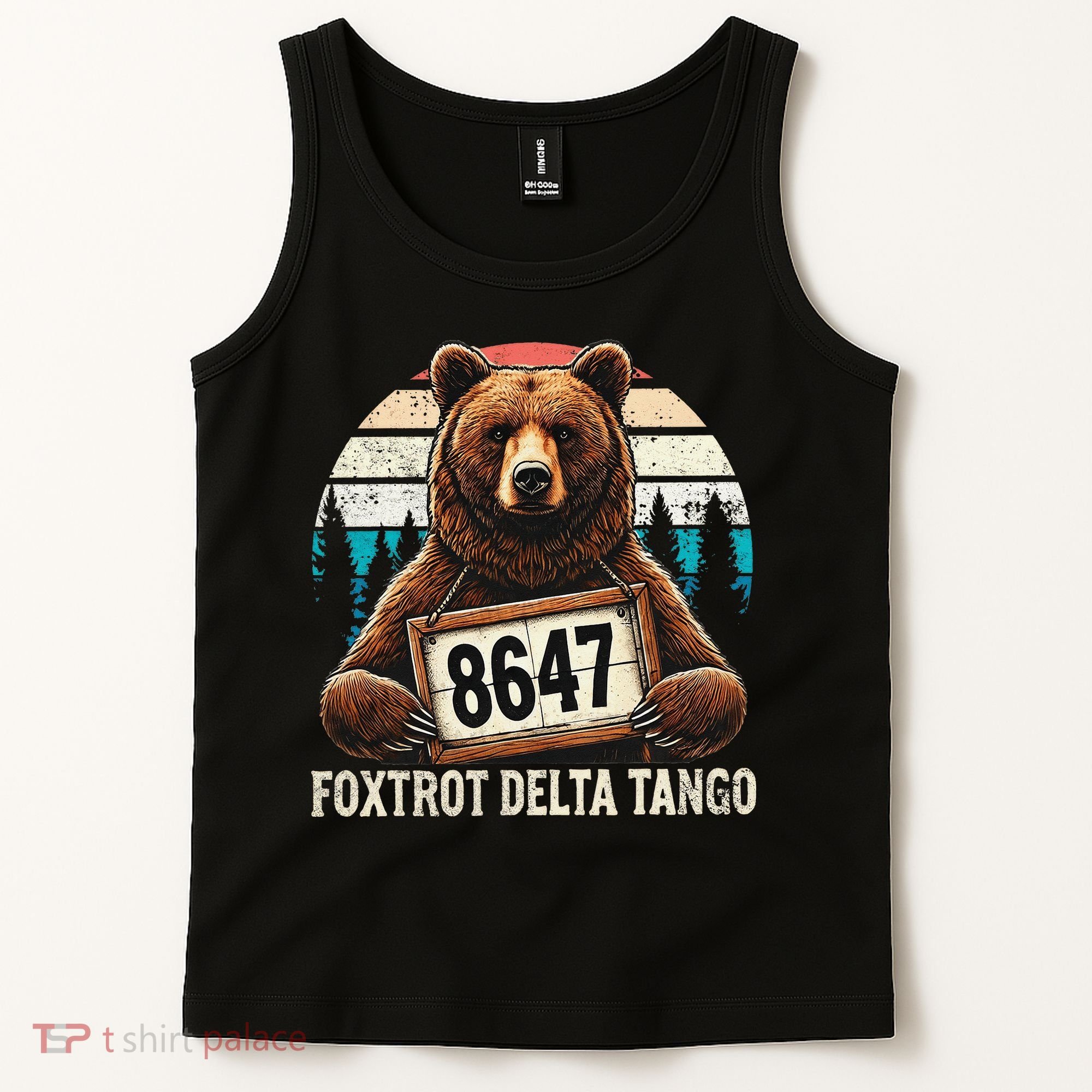 8647 Foxtrot Delta Tango Gift Tank Top