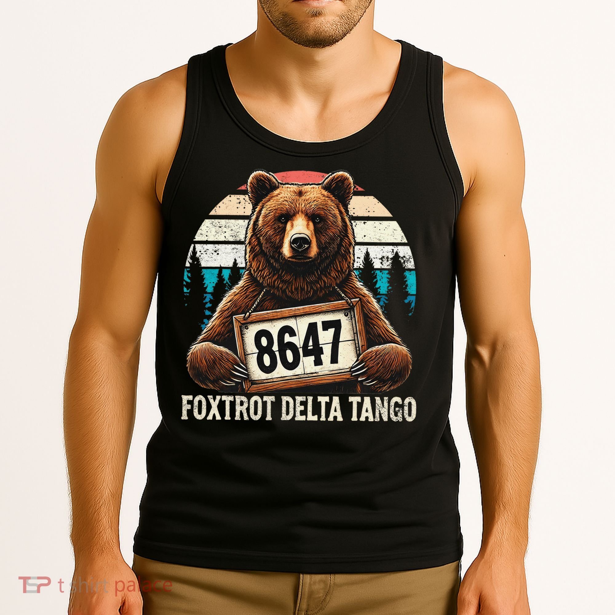 8647 Foxtrot Delta Tango Gift Tank Top