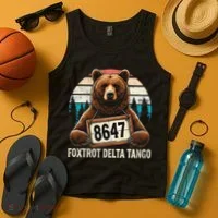 8647 Foxtrot Delta Tango Gift Tank Top thumb 4