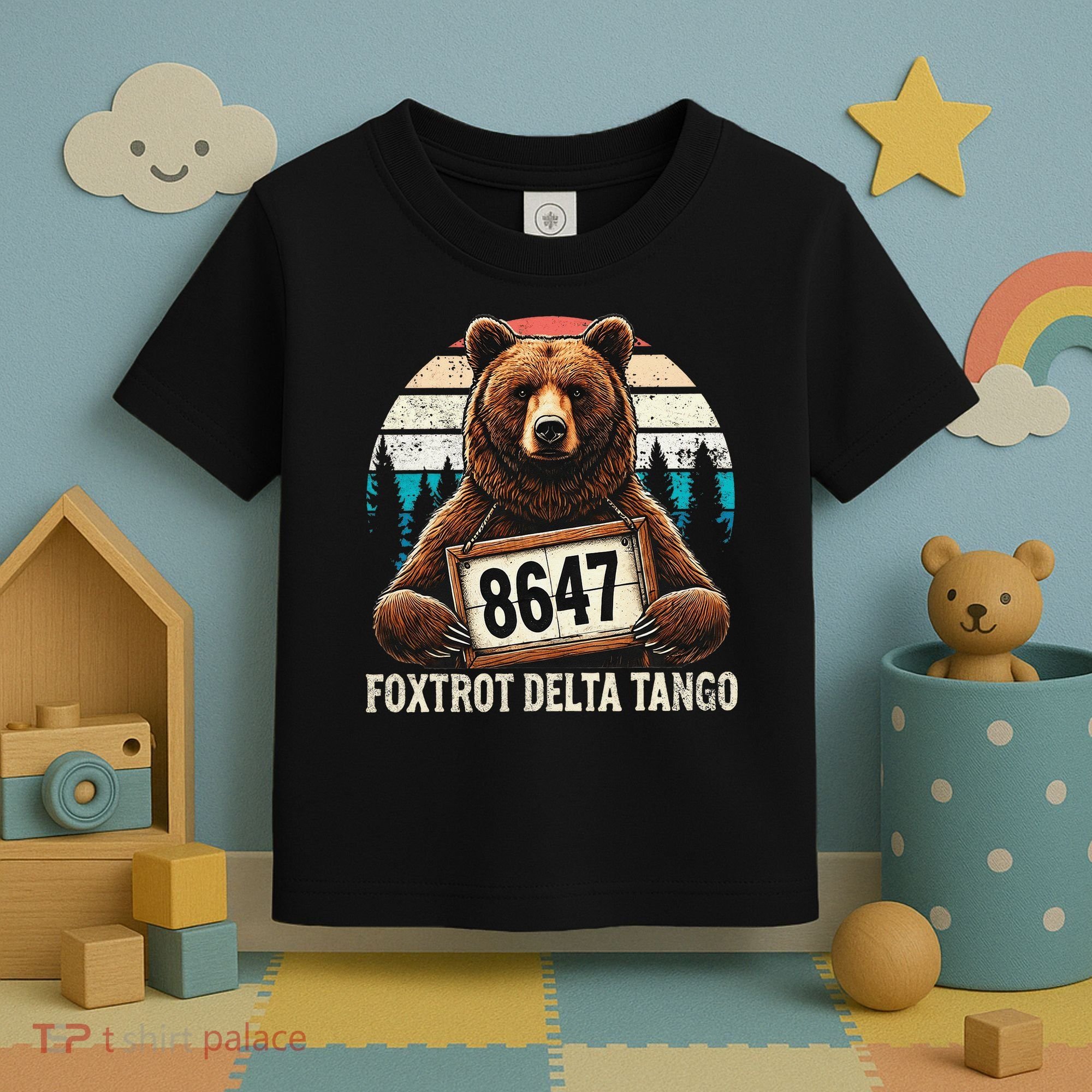8647 Foxtrot Delta Tango Gift Toddler T-Shirt