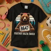 8647 Foxtrot Delta Tango Gift Kids T-Shirt thumb 3