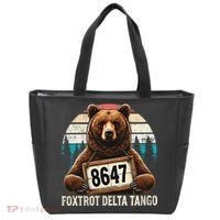 8647 Foxtrot Delta Tango Gift Tote Bag thumb 0