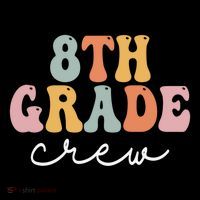 8Th Grade Crew Retro Groovy Happy First Day Of School Gift Coffee Mug thumb 5