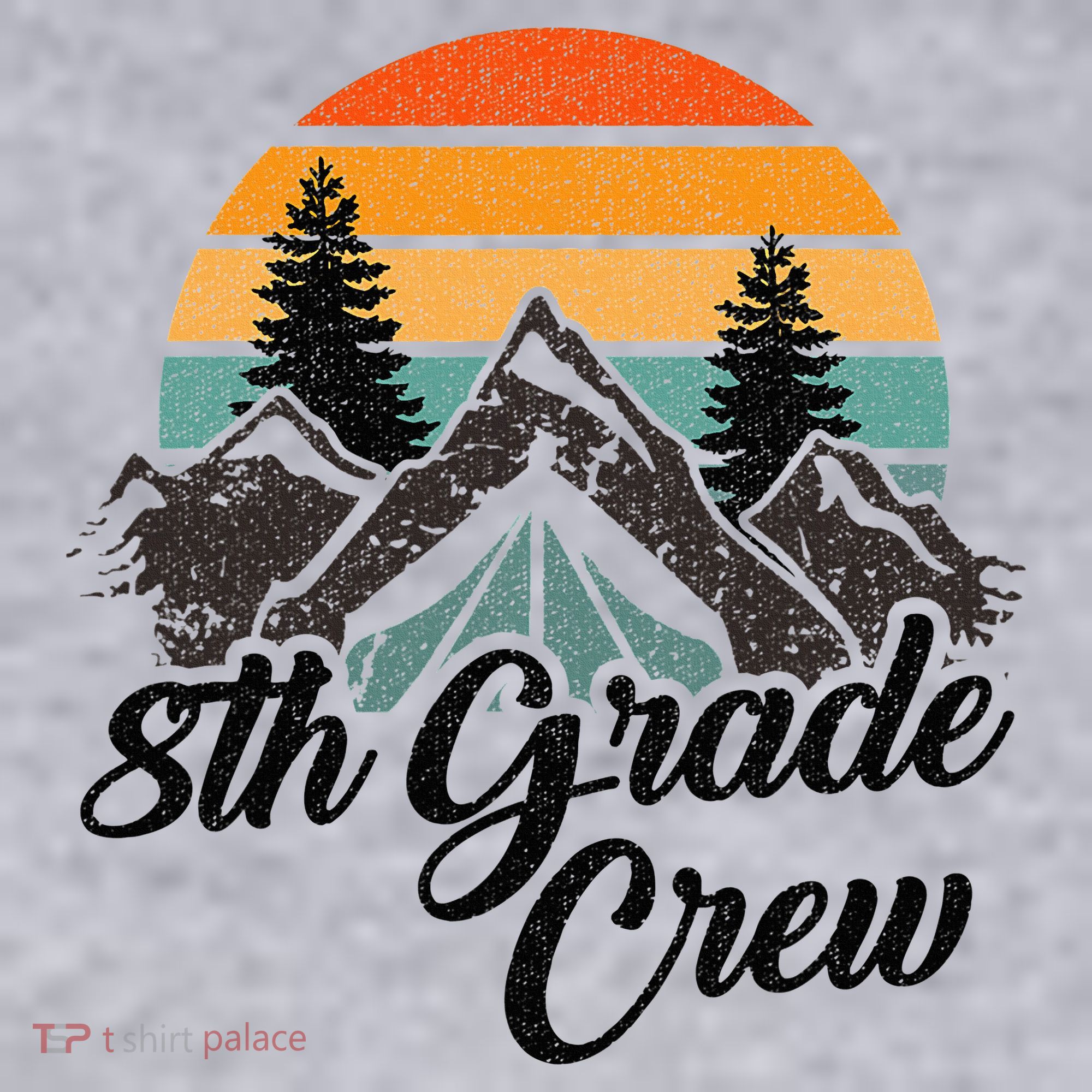 8th Grade Crew Back To School After Camping Trip Love Camp Women's Sweatshirt