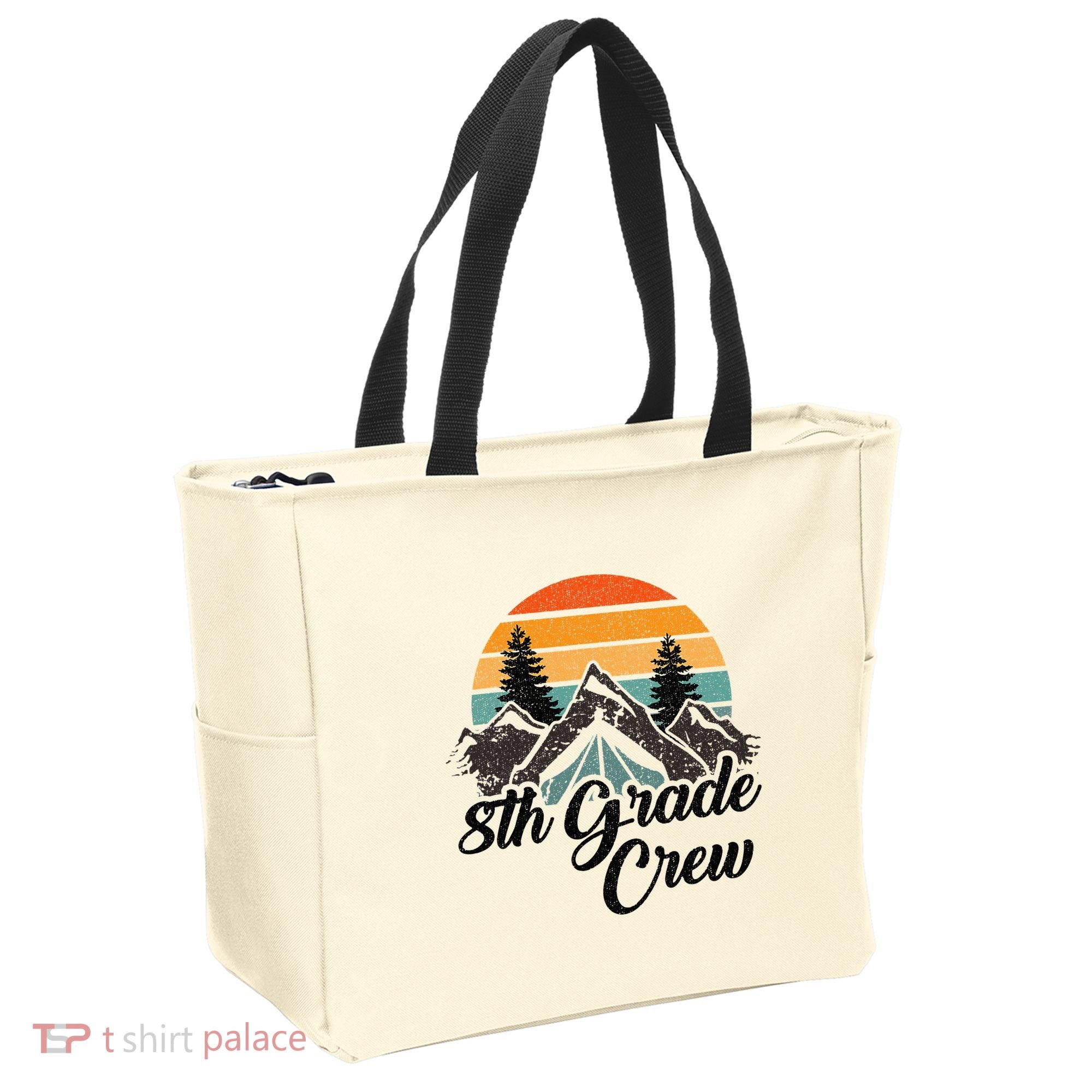 8th Grade Crew Back To School After Camping Trip Love Camp Tote Bag