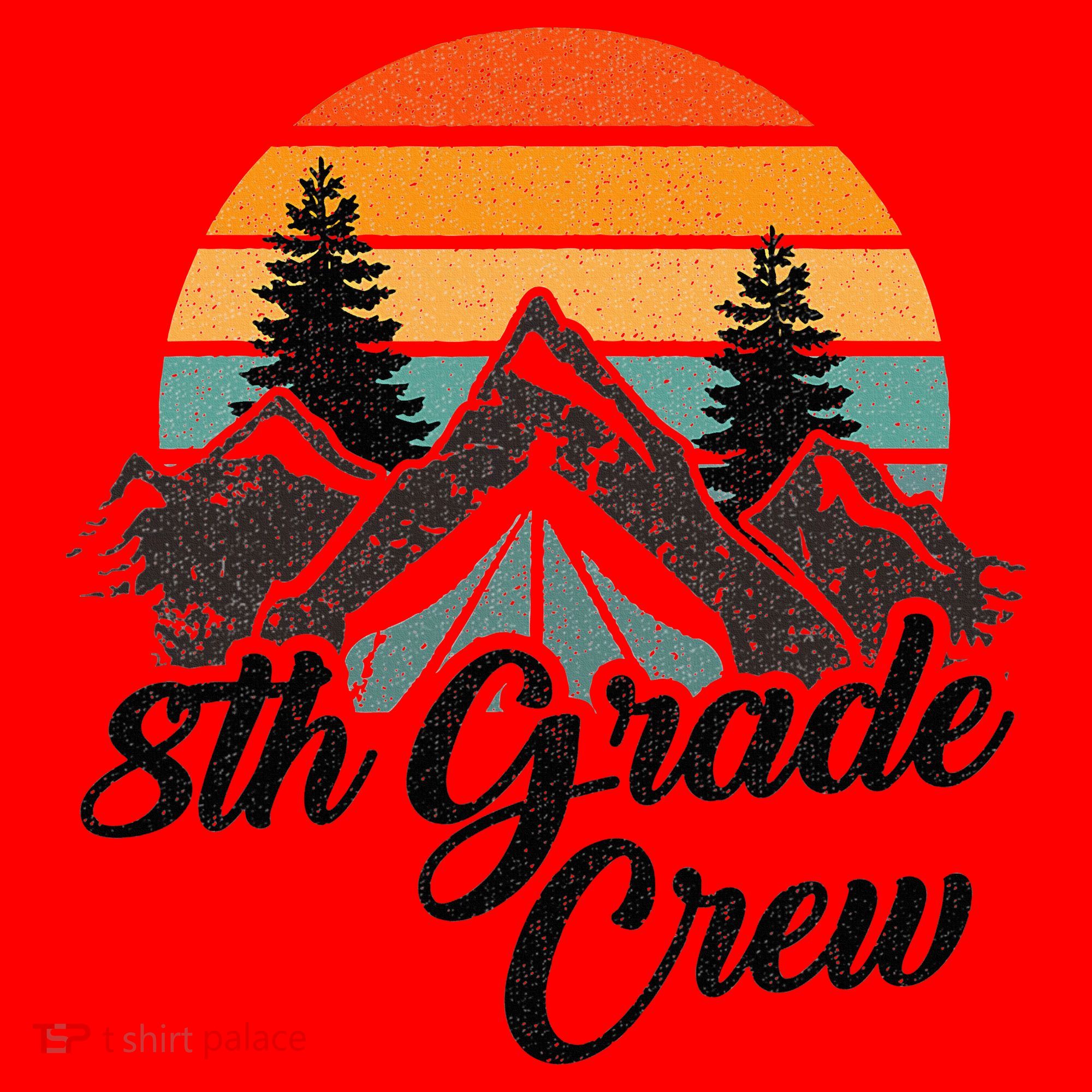 8th Grade Crew Back To School After Camping Trip Love Camp Santa Hat