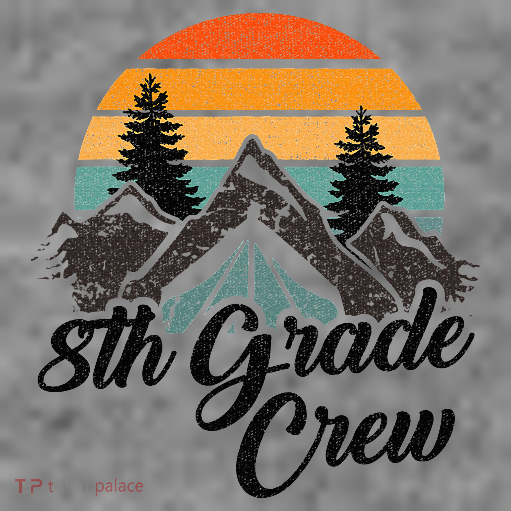 8th Grade Crew Back To School After Camping Trip Love Camp Toddler Hoodie