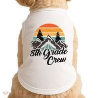 8th Grade Crew Back To School After Camping Trip Love Camp Doggie Tank thumb 0