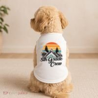 8th Grade Crew Back To School After Camping Trip Love Camp Doggie Tank thumb 2