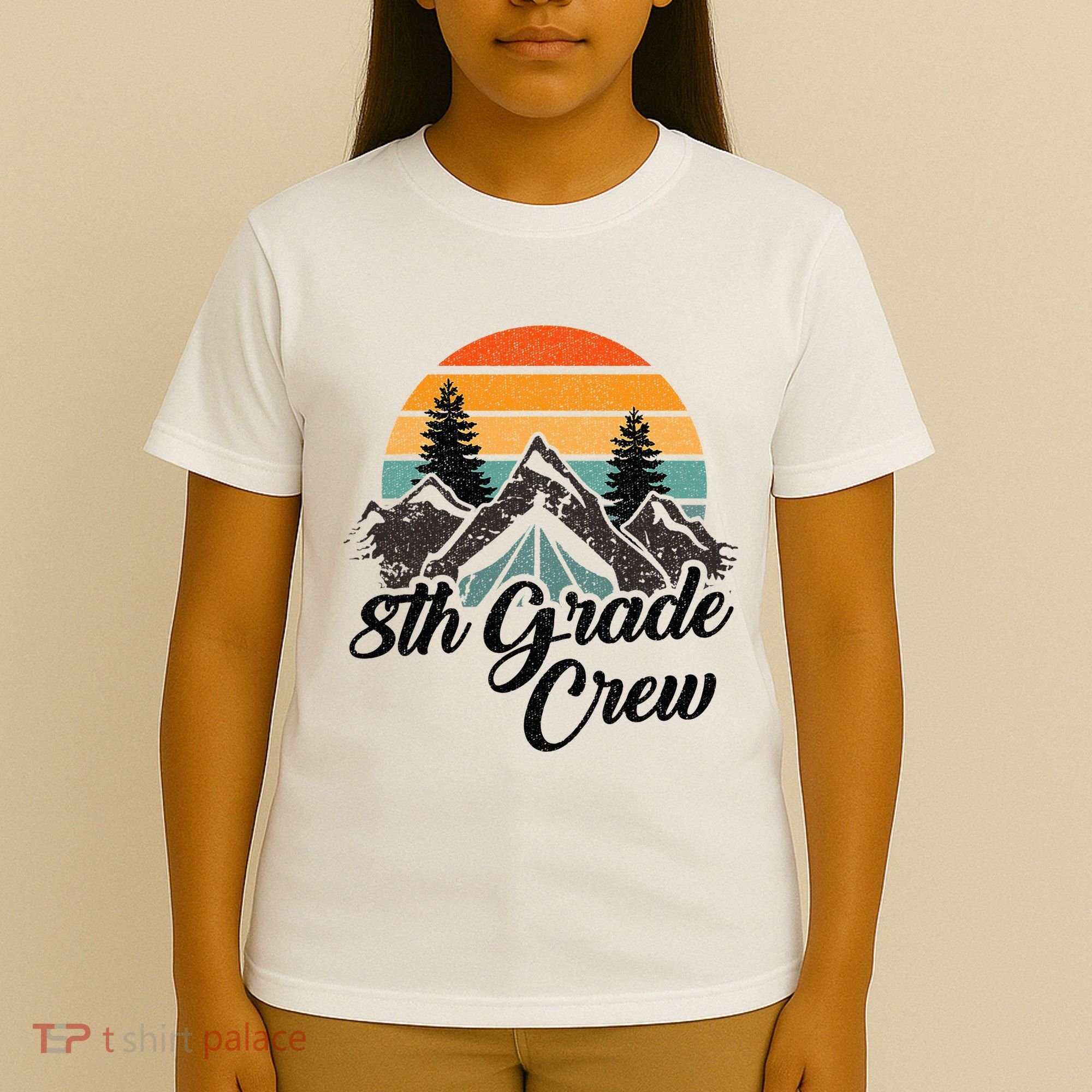 8th Grade Crew Back To School After Camping Trip Love Camp T-Shirt