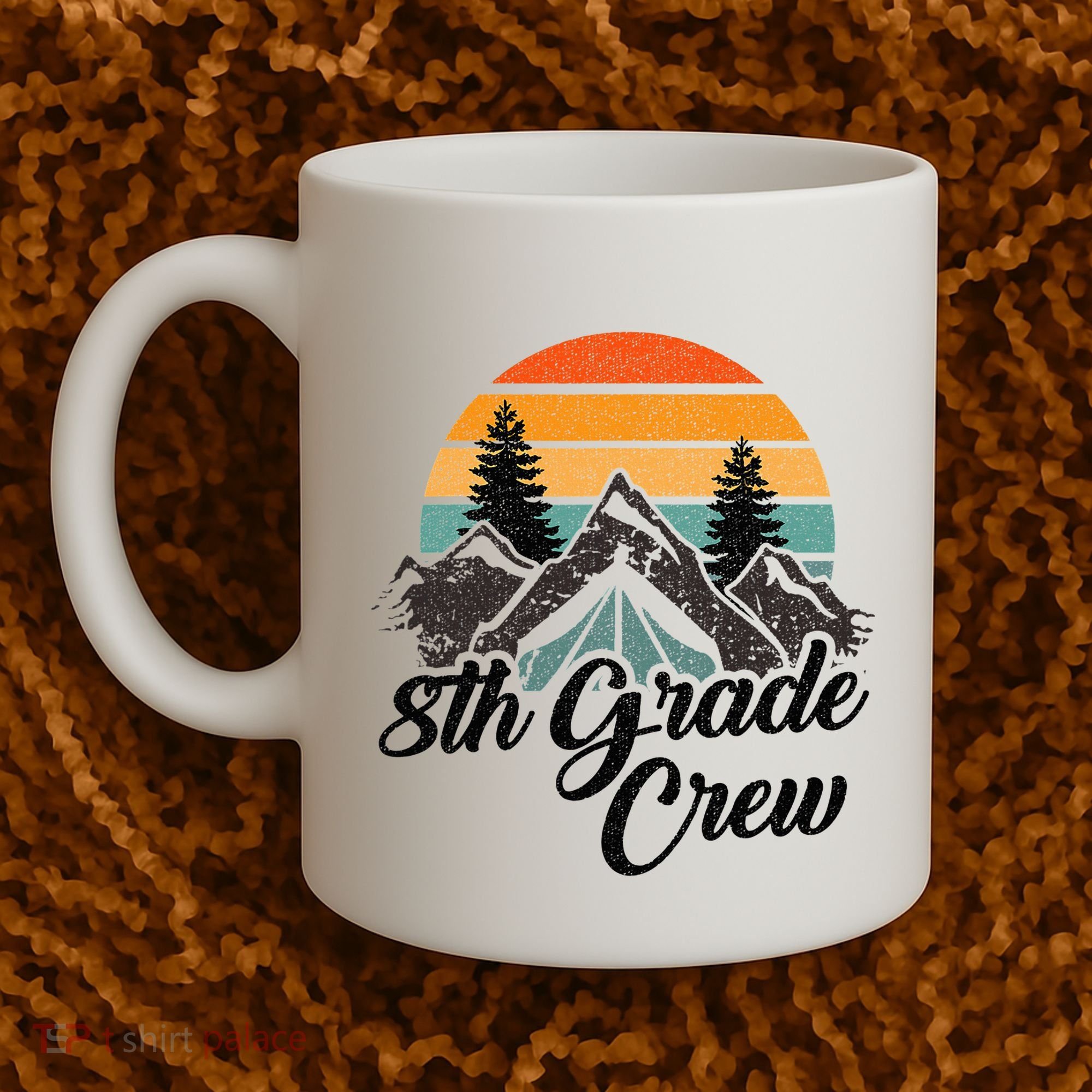 8th Grade Crew Back To School After Camping Trip Love Camp Coffee Mug