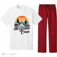 8th Grade Crew Back To School After Camping Trip Love Camp Pajama Set thumb 0
