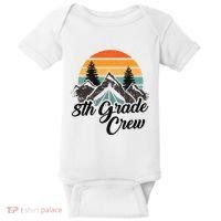 8th Grade Crew Back To School After Camping Trip Love Camp Baby Bodysuit thumb 0