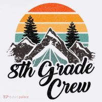 8th Grade Crew Back To School After Camping Trip Love Camp Baby Bodysuit thumb 2