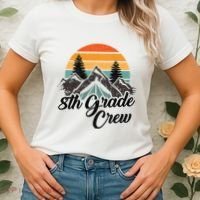 8th Grade Crew Back To School After Camping Trip Love Camp Women's T-Shirt thumb 2