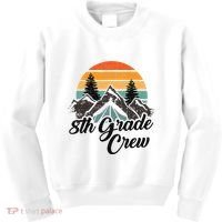 8th Grade Crew Back To School After Camping Trip Love Camp Kids Sweatshirt thumb 0