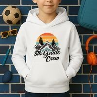 8th Grade Crew Back To School After Camping Trip Love Camp Kids Hoodie thumb 2