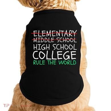 8th Grade Graduation Hilarious Middle School Memories Doggie Tank