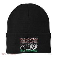 8th Grade Graduation Hilarious Middle School Memories Beanie thumb 0
