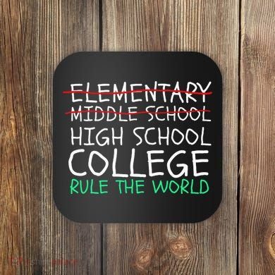 8th Grade Graduation Hilarious Middle School Memories Coaster