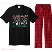 8th Grade Graduation Hilarious Middle School Memories Pajama Set thumb 0