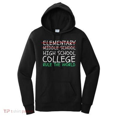 8th Grade Graduation Hilarious Middle School Memories Women's Hoodie