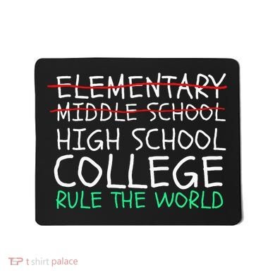 8th Grade Graduation Hilarious Middle School Memories Mousepad