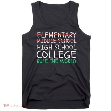8th Grade Graduation Hilarious Middle School Memories Tank Top