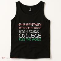 8th Grade Graduation Hilarious Middle School Memories Tank Top thumb 2