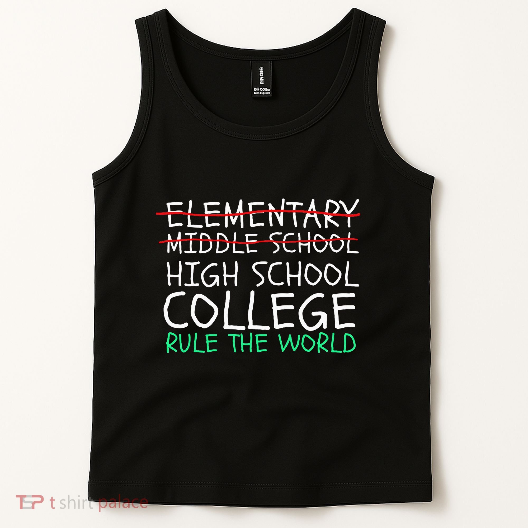 8th Grade Graduation Hilarious Middle School Memories Tank Top