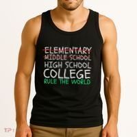 8th Grade Graduation Hilarious Middle School Memories Tank Top thumb 3