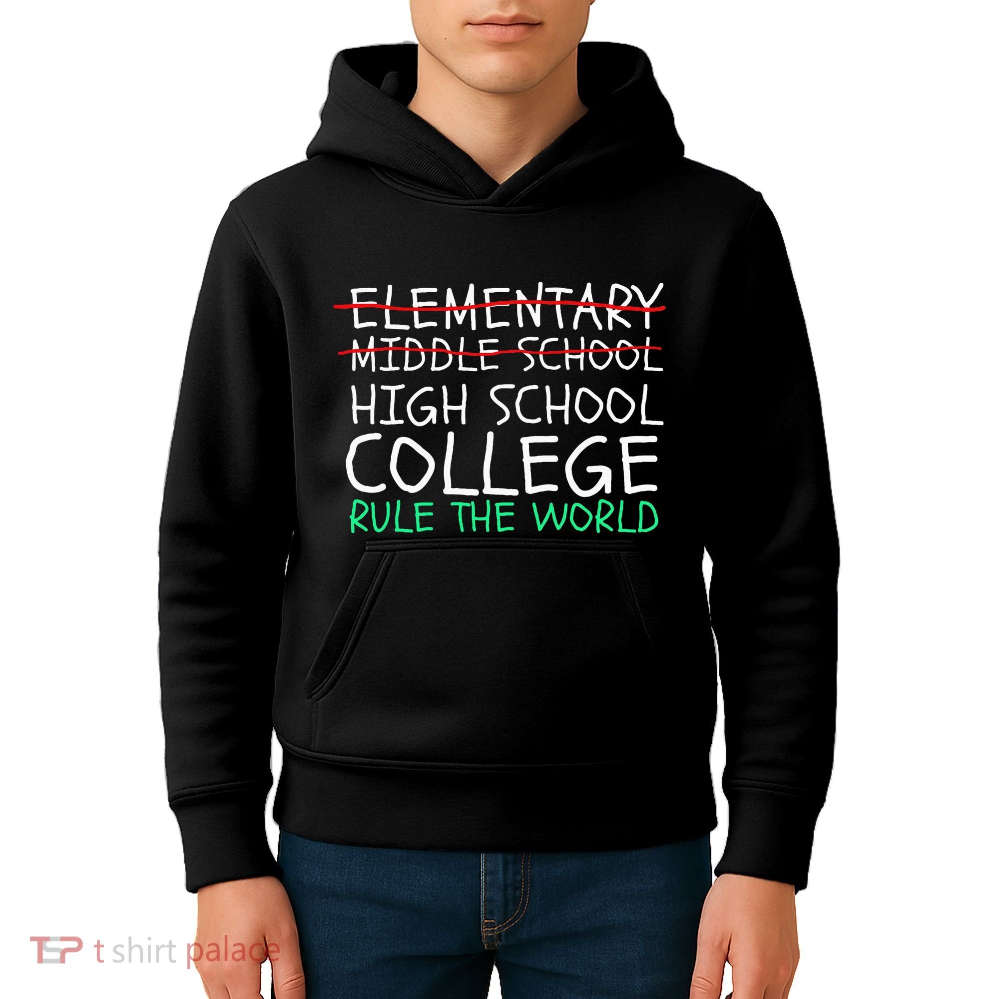 8th Grade Graduation Hilarious Middle School Memories Kids Hoodie
