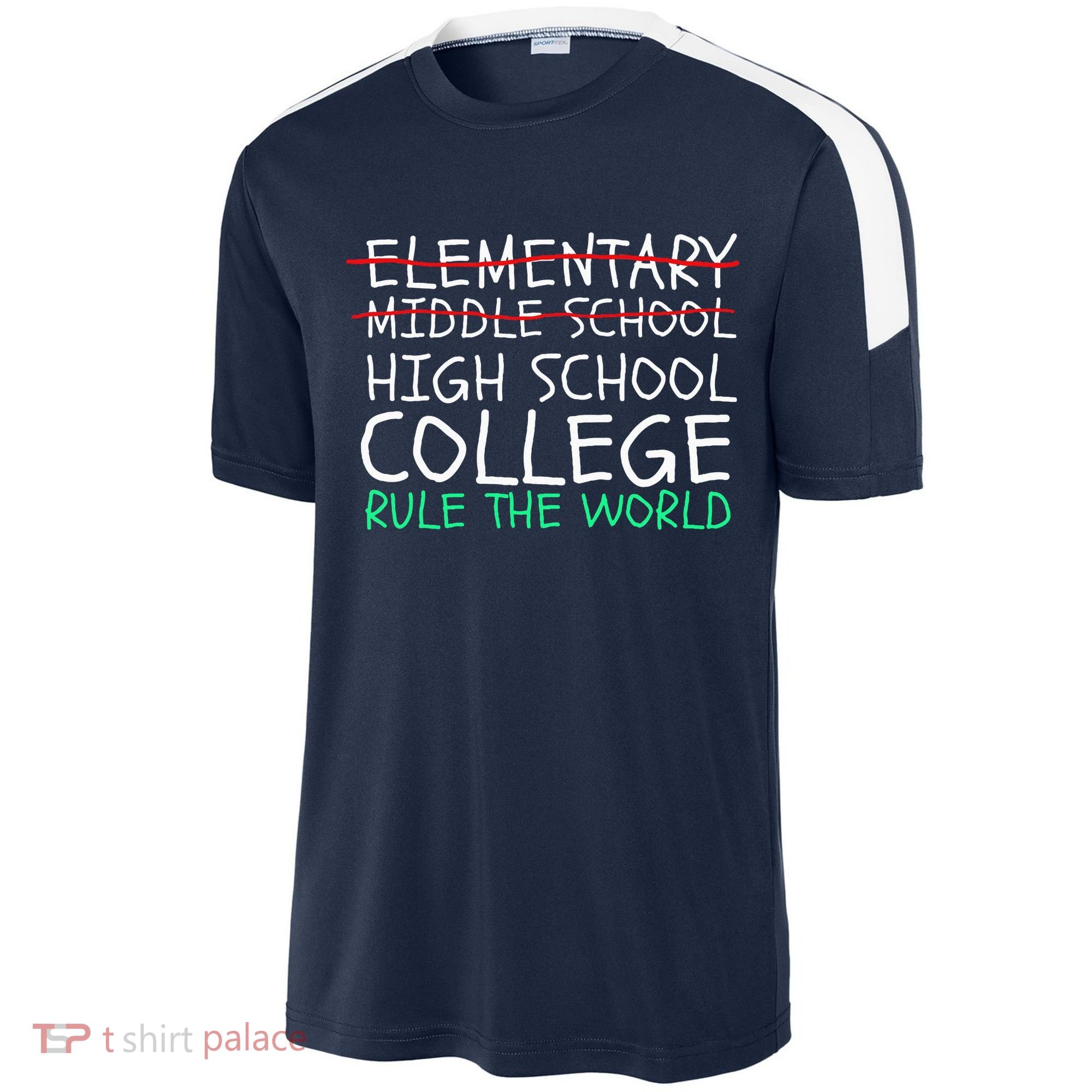 8th Grade Graduation Hilarious Middle School Memories Sport-Tek Competitor United Soccer Jersey