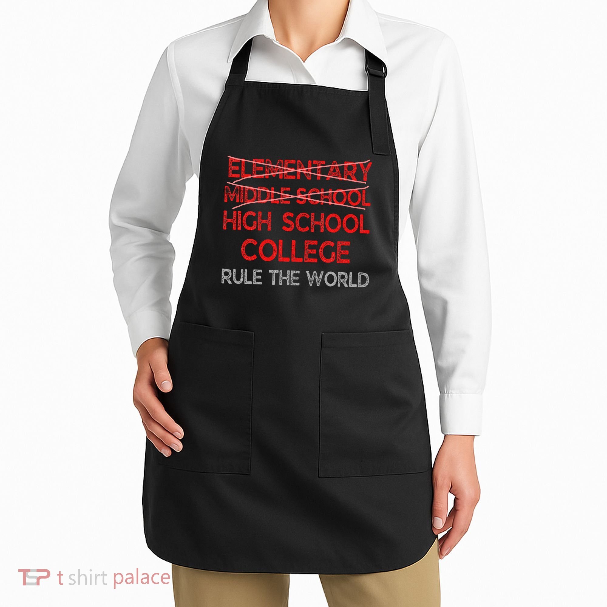 8th Grade Graduation Funny Middle School Graduation Apron
