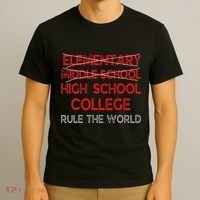 8th Grade Graduation Funny Middle School Graduation T-Shirt thumb 3