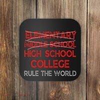 8th Grade Graduation Funny Middle School Graduation Coaster thumb 0