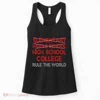 8th Grade Graduation Funny Middle School Graduation Women's Tank Top thumb 0