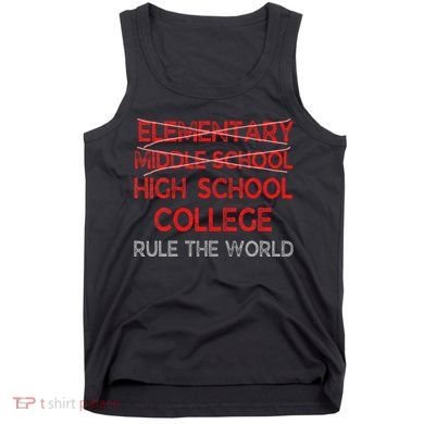 8th Grade Graduation Funny Middle School Graduation Tank Top