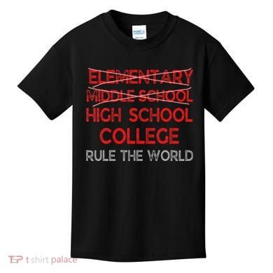8th Grade Graduation Funny Middle School Graduation Kids T-Shirt