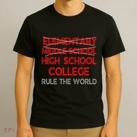 8th Grade Graduation Funny Middle School Graduation T-Shirt thumb 3