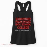 8th Grade Graduation Funny Middle School Graduation Women's Tank Top thumb 0