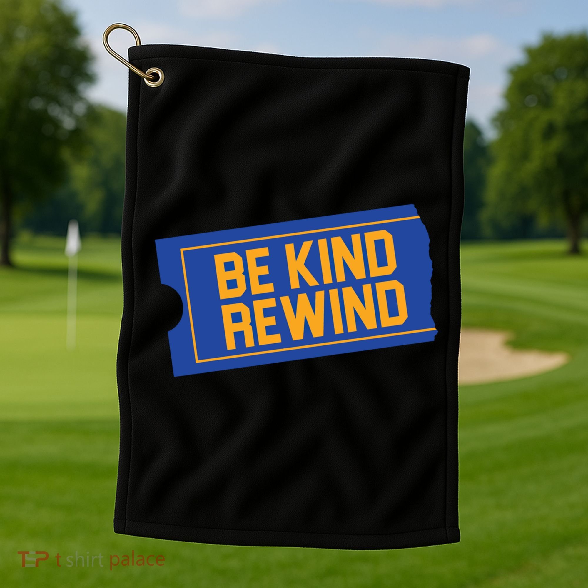 80s Gift Gift 90s Outfit Gift Be Kind Rewind Gift Golf Towel