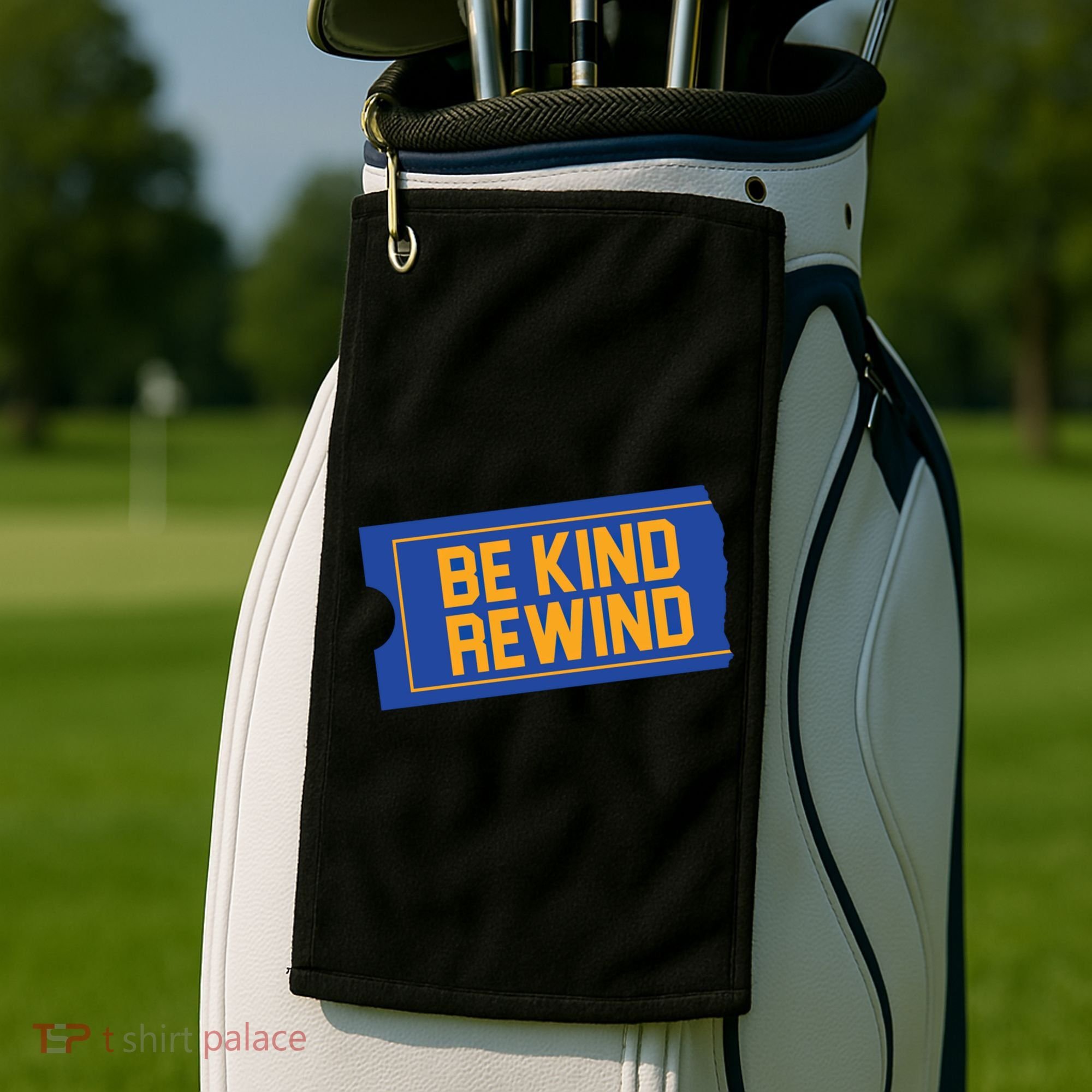 80s Gift Gift 90s Outfit Gift Be Kind Rewind Gift Golf Towel