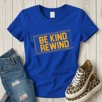 80s Gift Gift 90s Outfit Gift Be Kind Rewind Gift Women's T-Shirt thumb 3