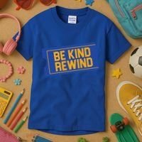 80s Gift Gift 90s Outfit Gift Be Kind Rewind Gift Kids T-Shirt thumb 3