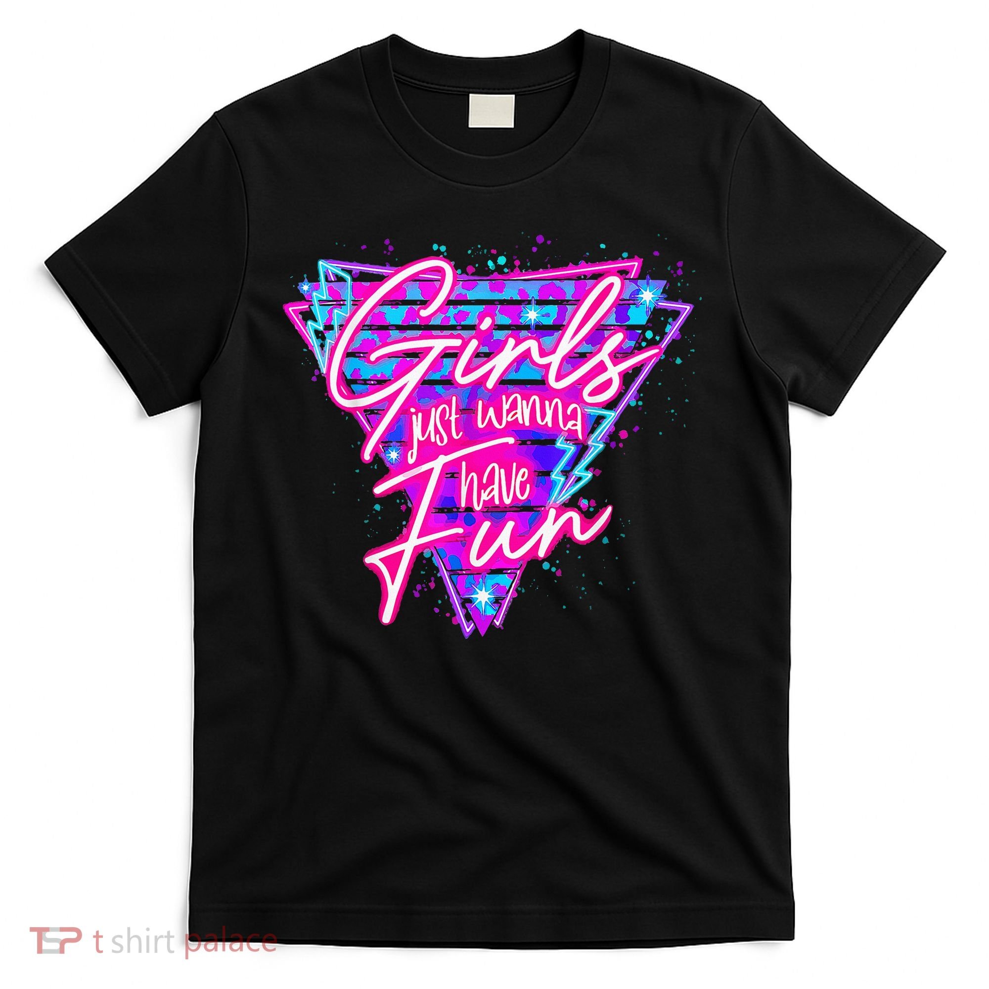 80s Girl Just Wanna Have Fun Nostalgia 1980s T-Shirt