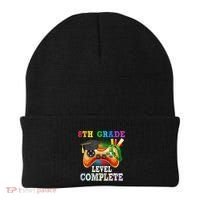 8Th Grade Level Complete Last Day Of School Graduation Beanie thumb 0