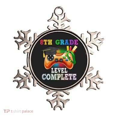 8Th Grade Level Complete Last Day Of School Graduation Ornament