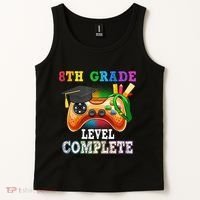 8Th Grade Level Complete Last Day Of School Graduation Tank Top thumb 2